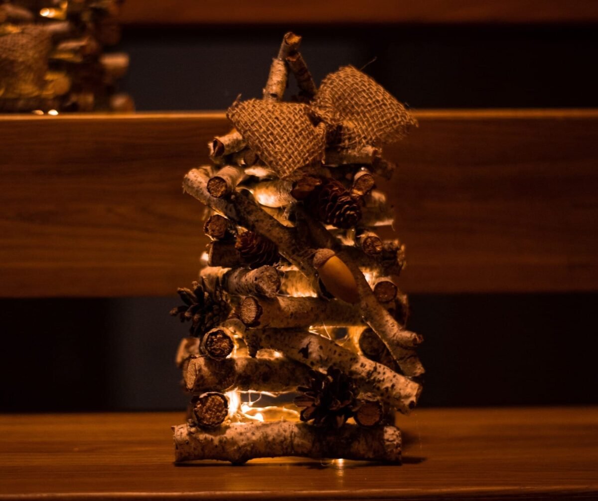 Birch Christmas tree
