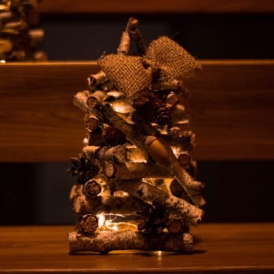 Birch Christmas tree