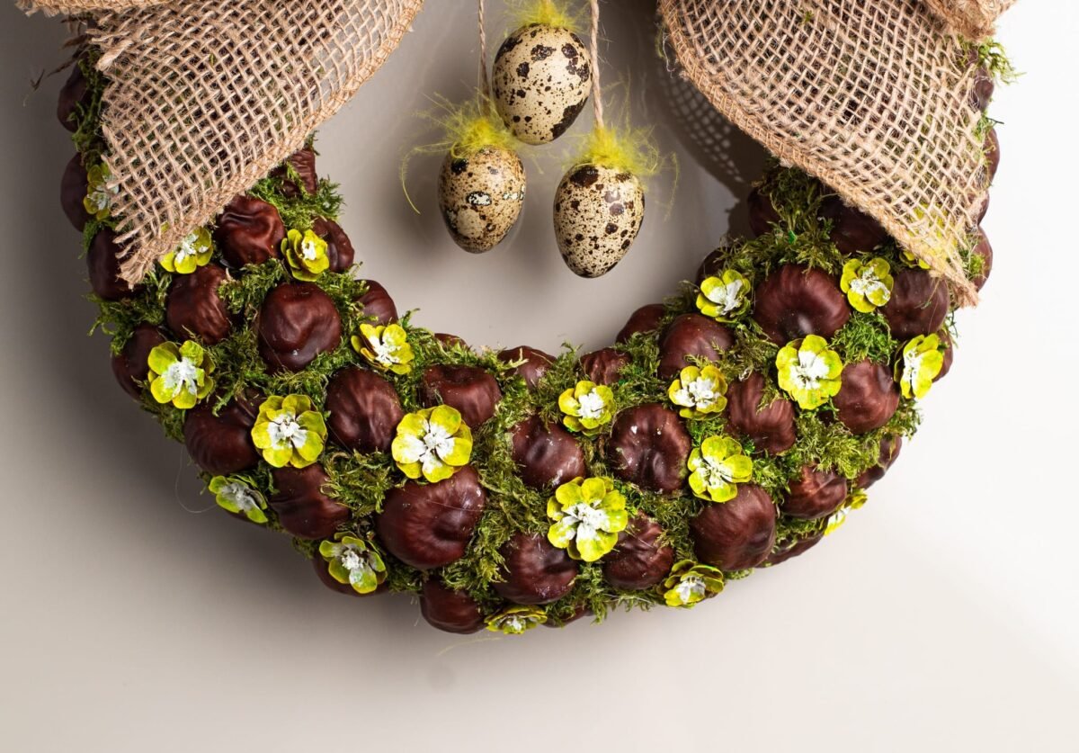 Chestnut Christmas wreath - Image 15