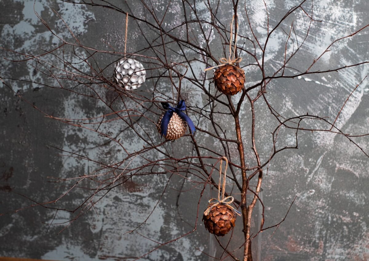 Natural Christmas tree toys