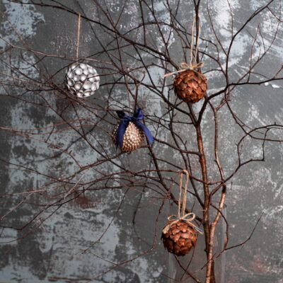 Natural Christmas tree toys