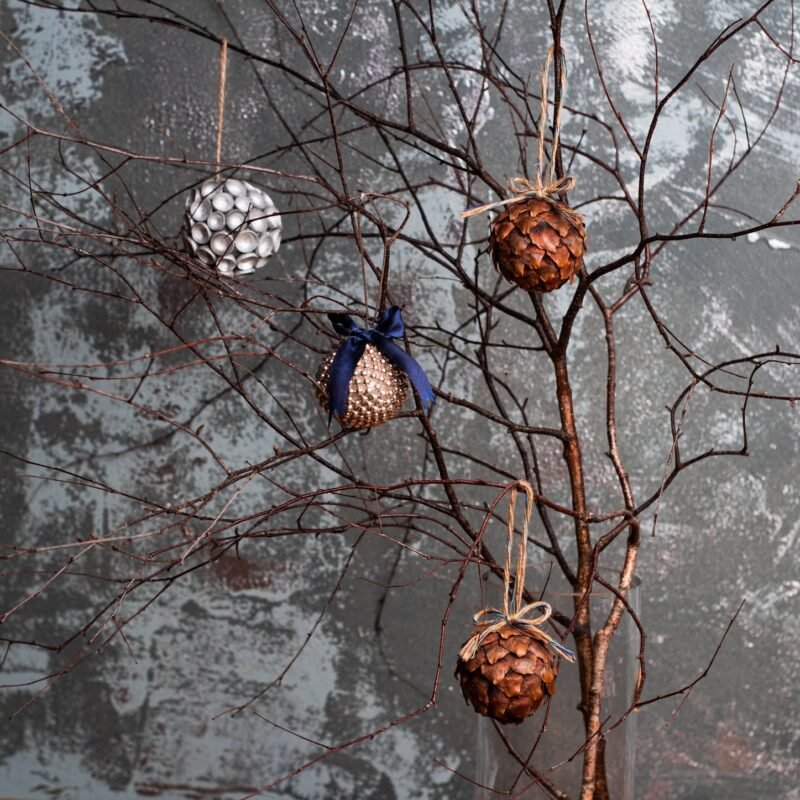 Natural Christmas tree toys