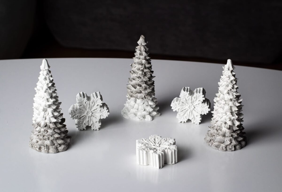 Christmas tree & Snowflake ornaments - Image 5