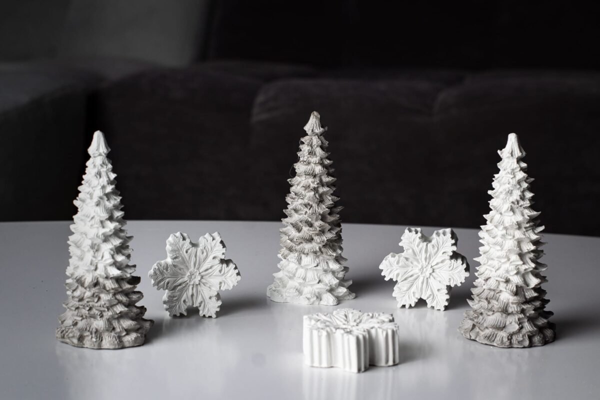 Christmas tree & Snowflake ornaments - Image 7