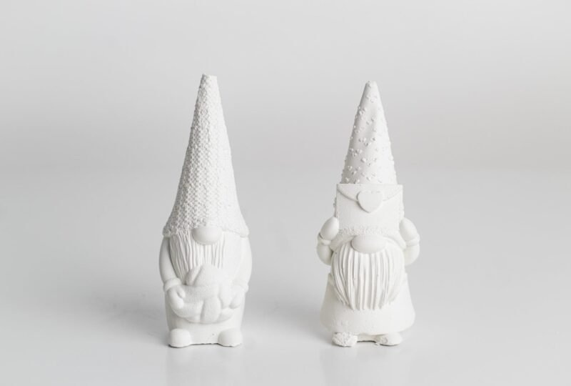 Funky concrete gnomes