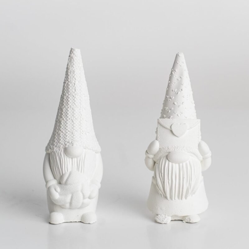 Funky concrete gnomes