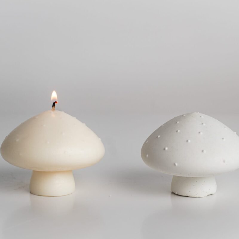 White mushrooms