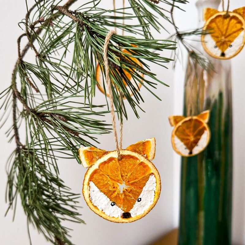 Funky Fox Ornaments