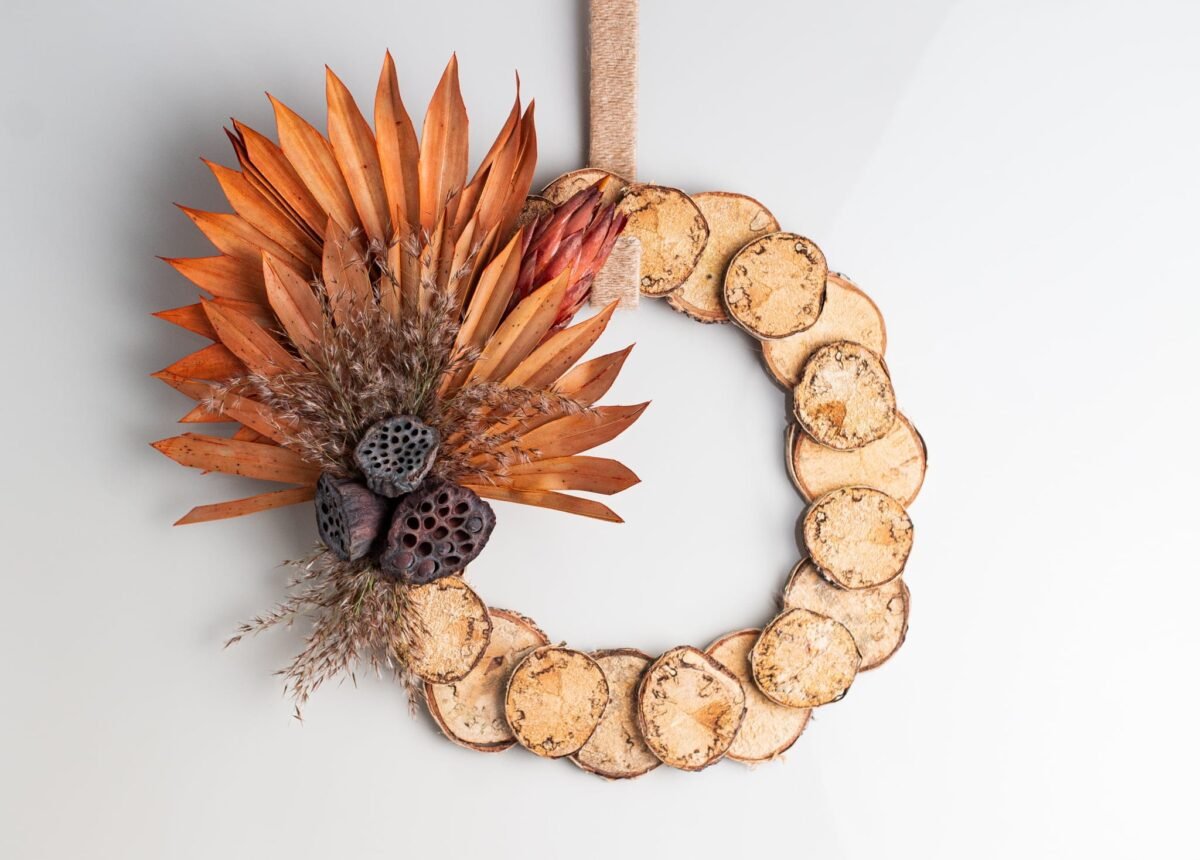 Sustainable palm wreath - Image 4