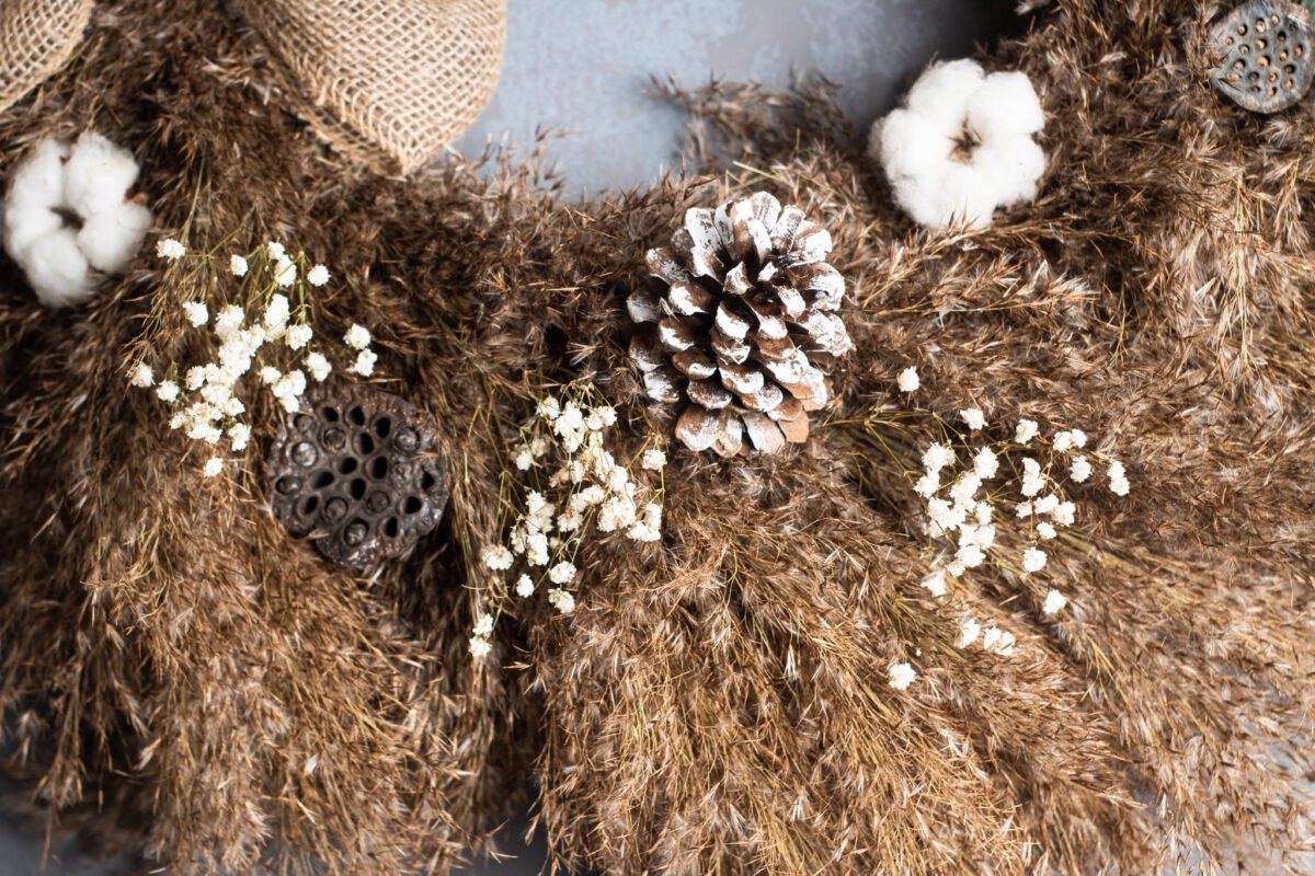 Extra large pampas wreath - Image 3