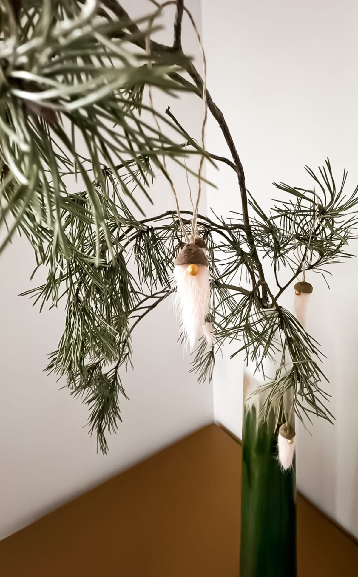 Pampas gnome ornaments