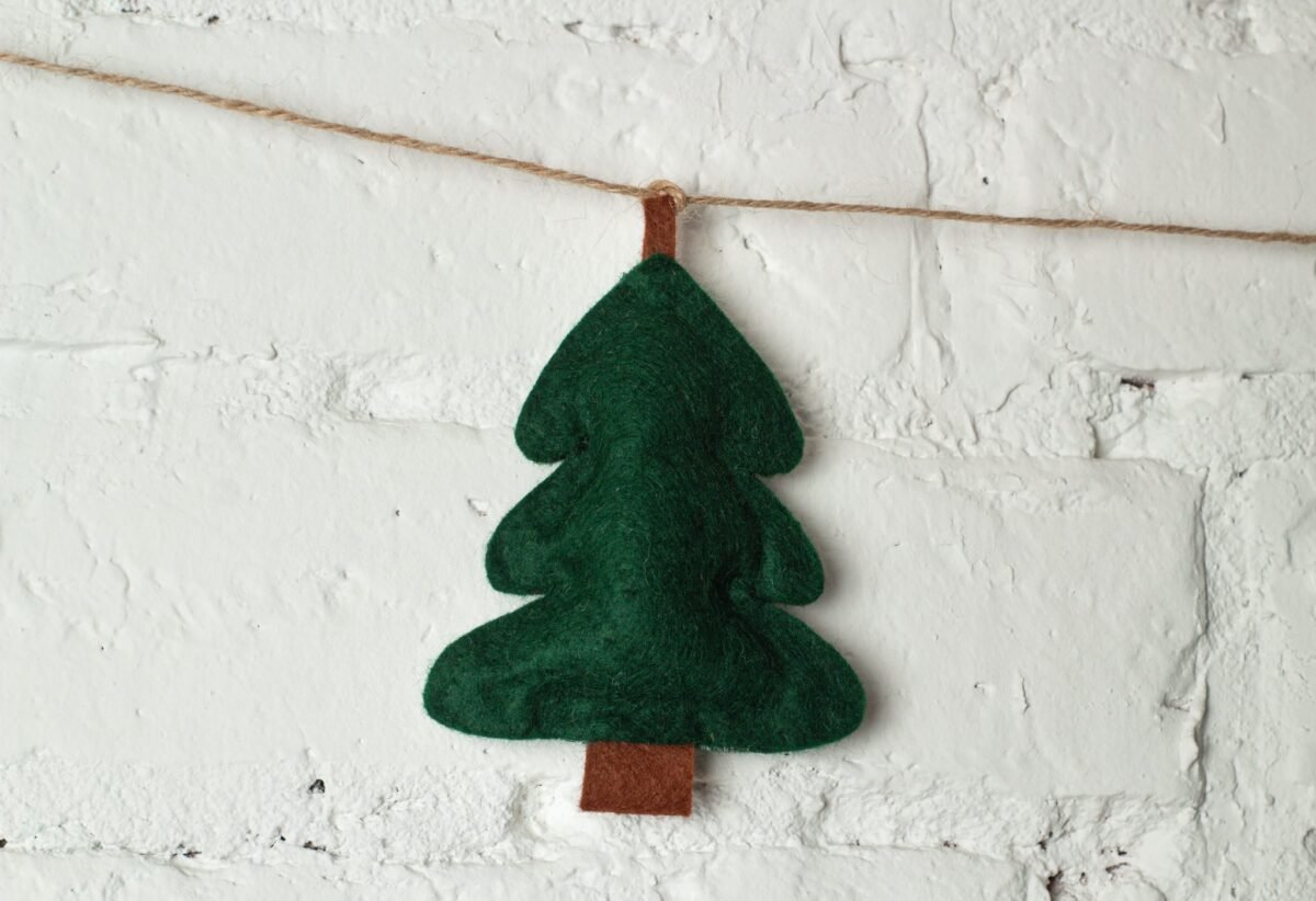 Felt Christmas tree garland - Image 7
