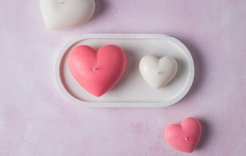 Heart candles - Image 2