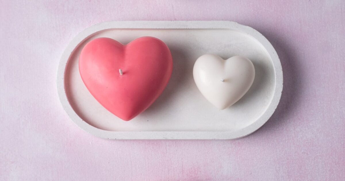 Heart candles - Image 4