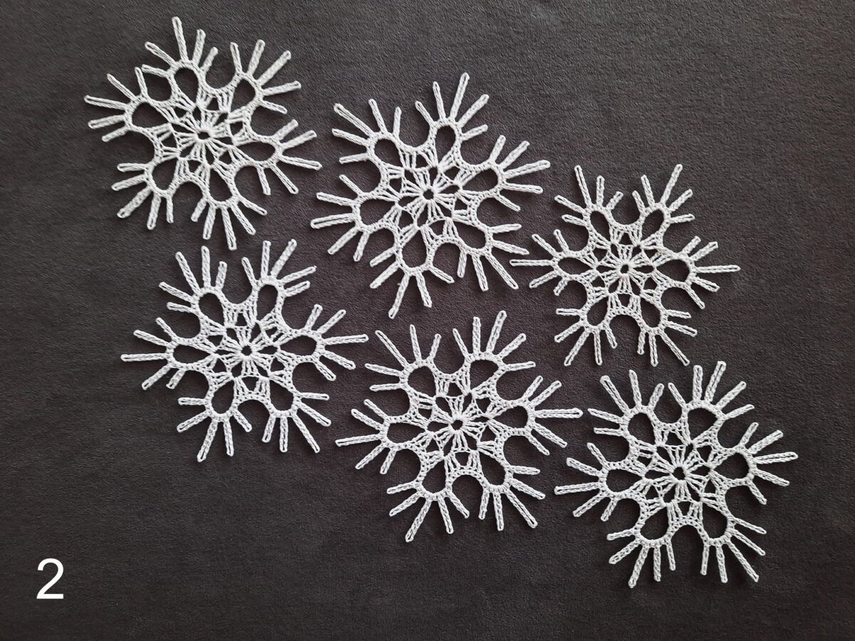 Crochet snowflake ornaments - Image 5