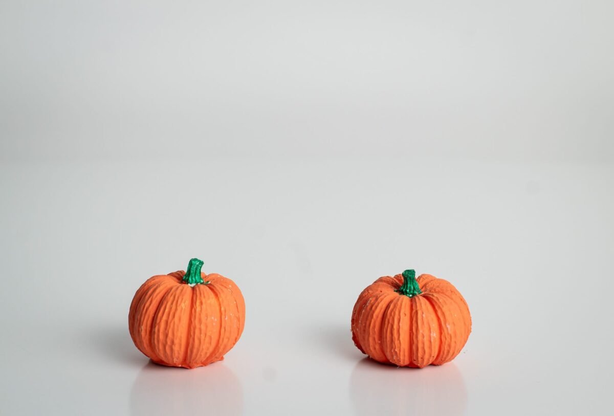 Concrete mini pumpkin ornaments - Image 3
