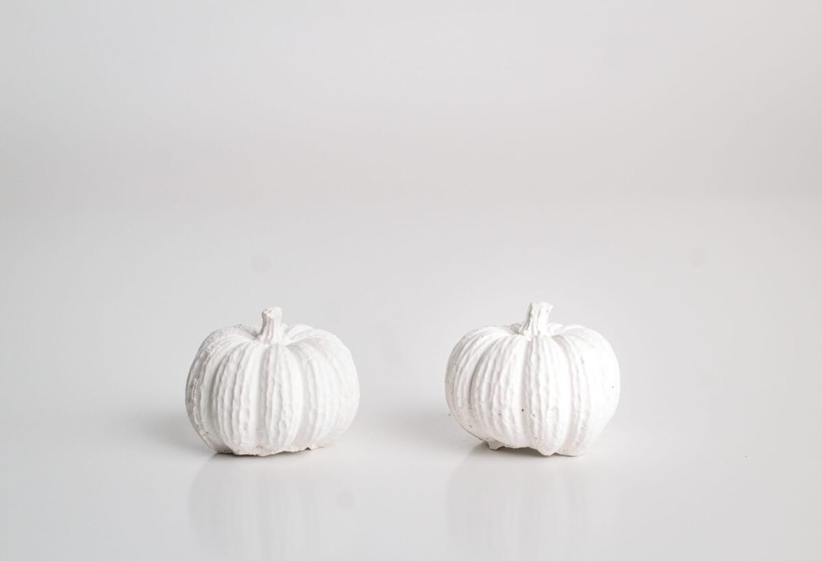 Concrete mini pumpkin ornaments - Image 4
