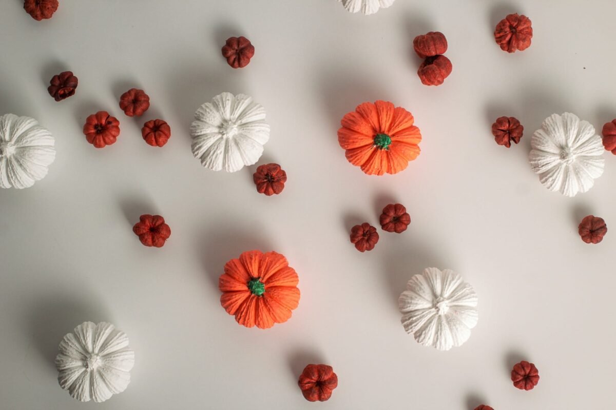 Concrete mini pumpkin ornaments - Image 6