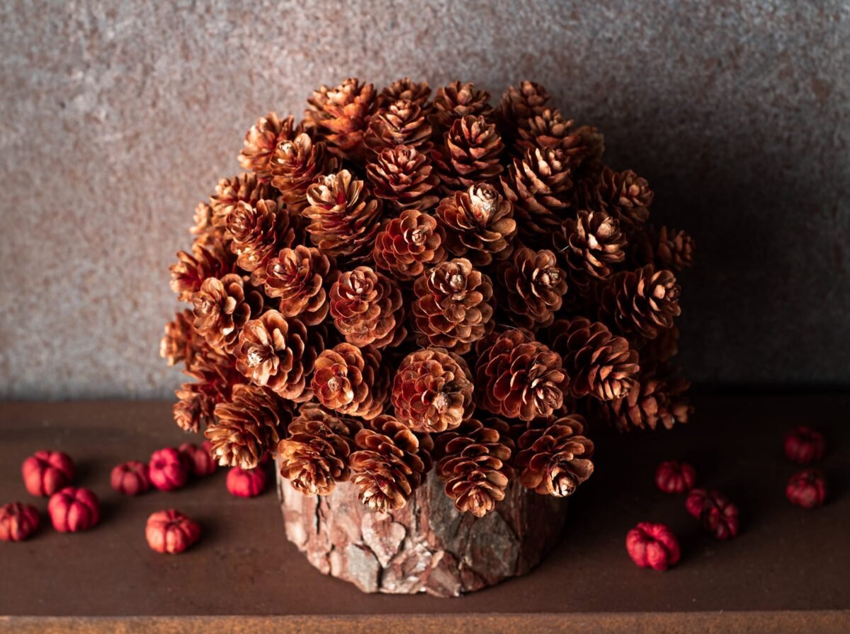 Pinecone & birch Christmas tree - Image 5