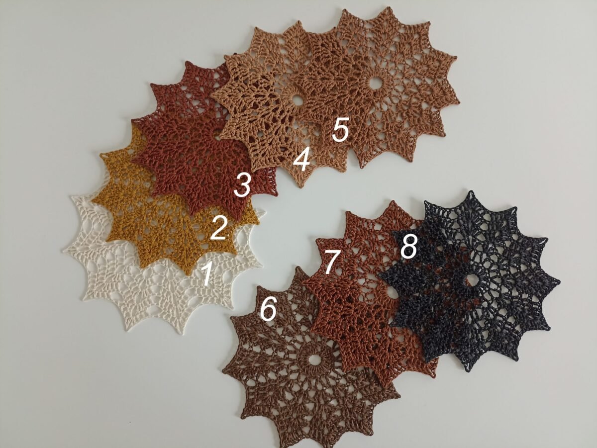 Crochet coasters - Image 8