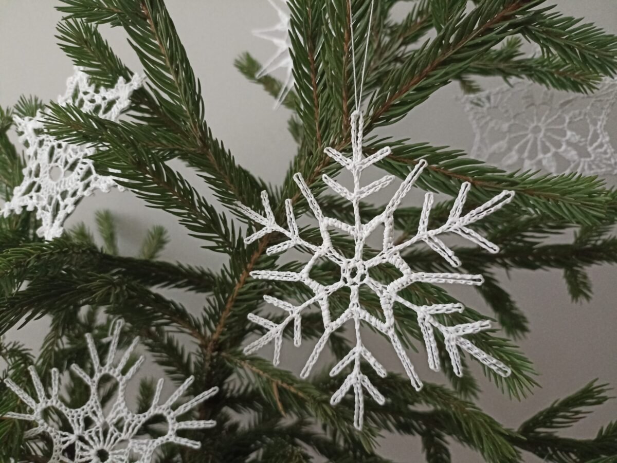 Crochet snowflake ornaments - Image 18