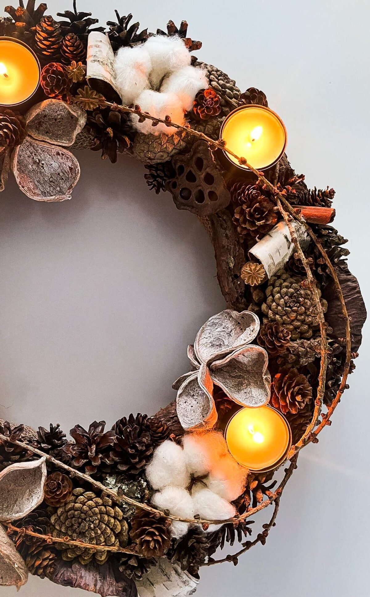 Organic cotton tealight holder - Image 2