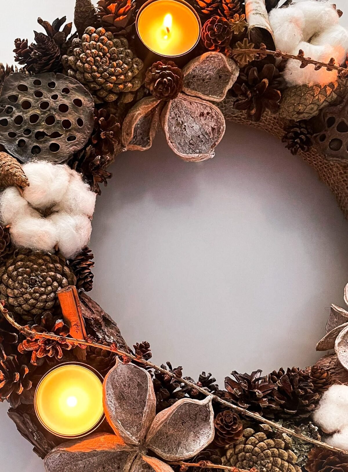 Organic cotton tealight holder - Image 4