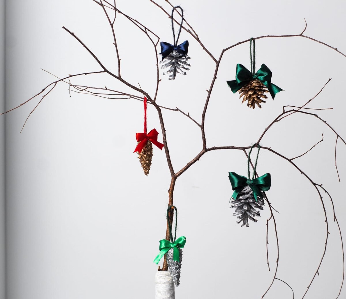 Multicolour pinecone toys