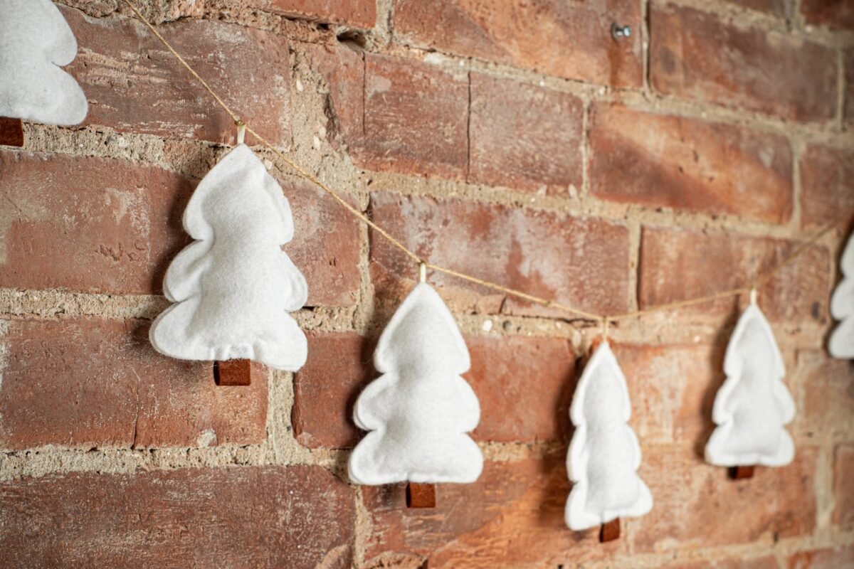 Felt Christmas tree garland - Image 11
