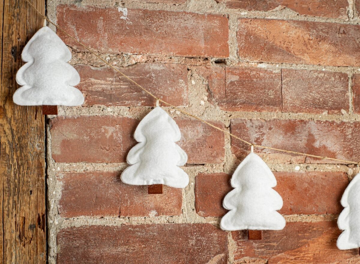 Felt Christmas tree garland - Image 12
