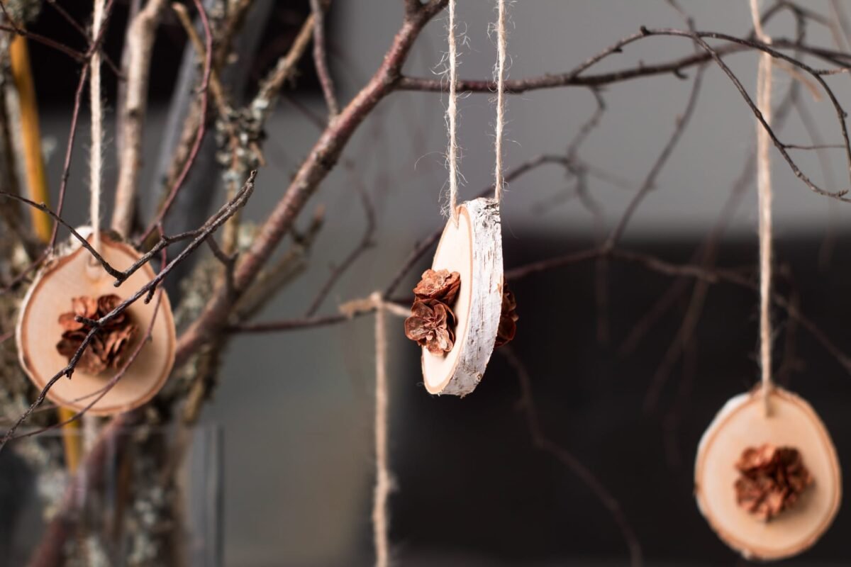 Wood slice ornaments - Image 6