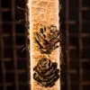 Pinecone flower minimalist wreath - Image 2
