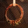Pinecone flower minimalist wreath - Image 9