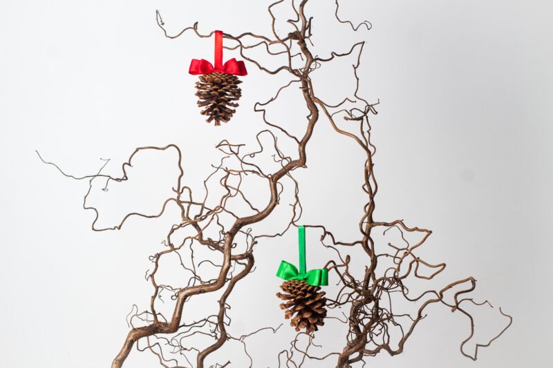 Pinecone ornaments