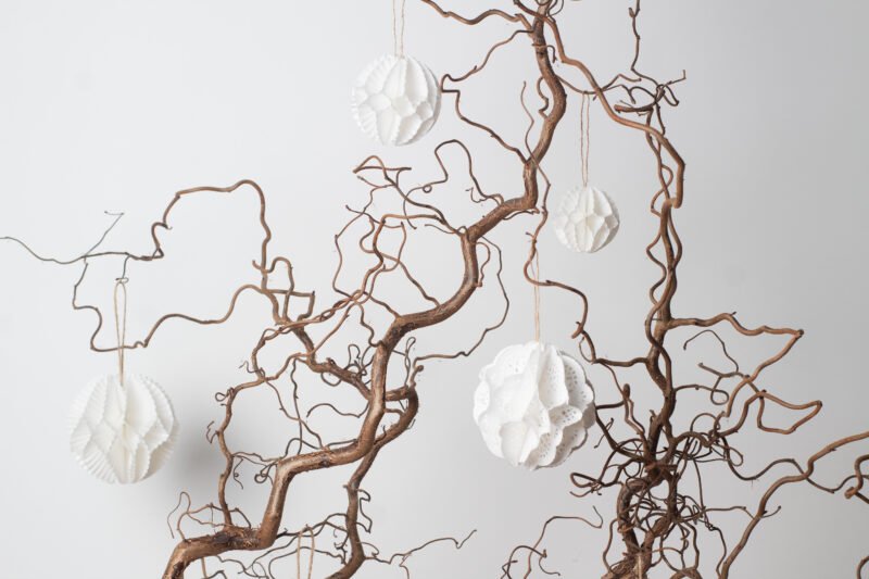 White paper ornaments - Image 9