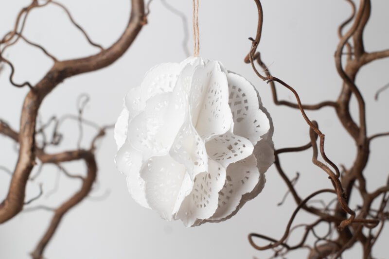 White paper ornaments - Image 5