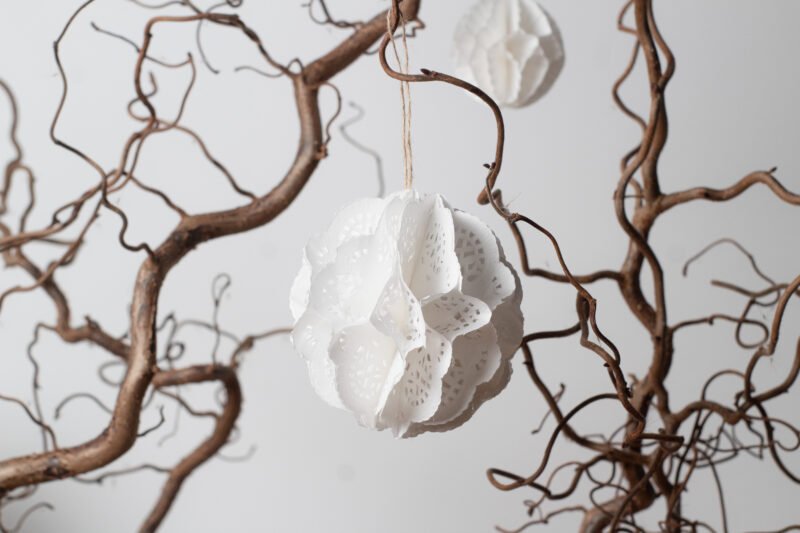 White paper ornaments - Image 4