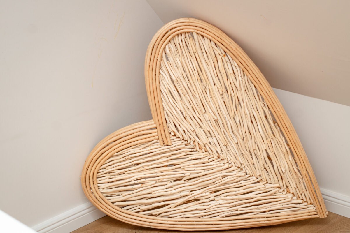 Extra Large Willow Heart - Image 4