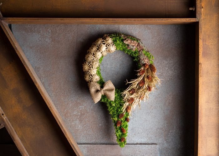 Quirky Christmas wreath-5
